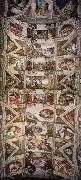 Michelangelo Buonarroti Ceiling of the Sistine Chapel china oil painting artist